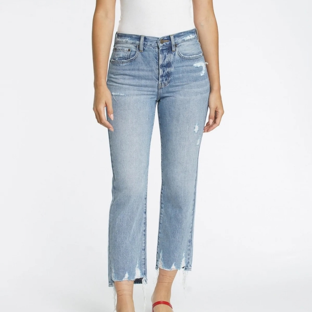 Pistola Charlie High Rise Straight Jeans in Ruthless Size 31